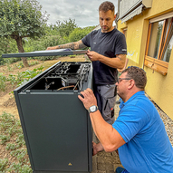 Heizungssanierung mit Wärmepumpensystem und Photovoltaik